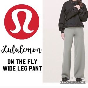 Lululemon On The Fly Wide Leg Pant (Woven)